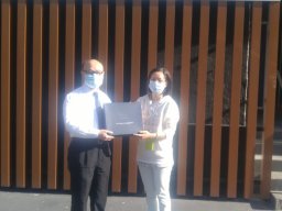 Gratitude Cert to Mr Hermes Ho as Mentor